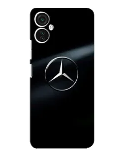 Чехол для TECNO Spark 9 Pro с картинкой «Mercedes на металле»