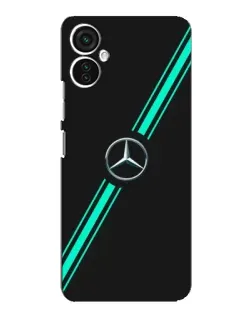 Чехол для TECNO Spark 9 Pro с картинкой «Спортивные линии Mercedes»