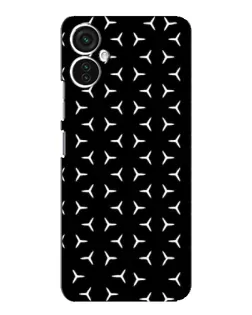 Чехол для TECNO Spark 9 Pro с картинкой «Mercedes паттерн звезд»