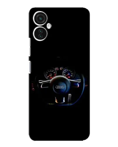 Чохол для TECNO Spark 9 Pro з картинкою «Салон Audi — кермо» Чохол для TECNO Spark 9 Pro з картинкою «Салон Audi — кермо»