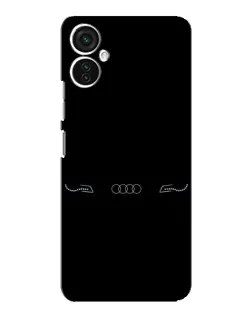 Чохол для TECNO Spark 9 Pro з картинкою «Audi — світловий підпис»