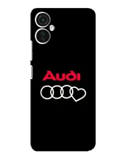 Чохол для TECNO Spark 9 Pro з картинкою «Логотип Audi Heart»