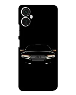 Чохол для TECNO Spark 9 Pro з картинкою «Audi — нічний контур»