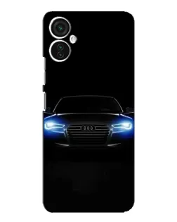 Чохол для TECNO Spark 9 Pro з картинкою «Audi в неоні»