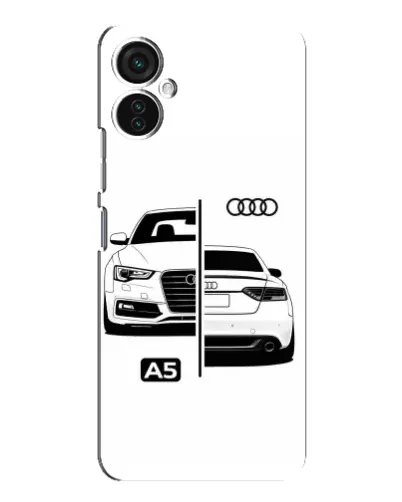 Чохол для TECNO Spark 9 Pro з картинкою «Audi — контрастний дизайн» Чохол для TECNO Spark 9 Pro з картинкою «Audi — контрастний дизайн»
