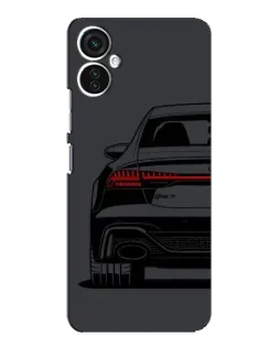 Чохол для TECNO Spark 9 Pro з картинкою «Задня частина Audi — арт»