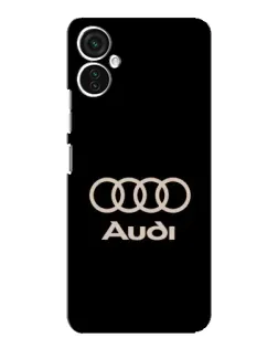 Чохол для TECNO Spark 9 Pro з картинкою «Audi — золотий логотип»