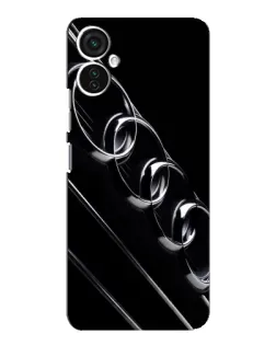 Чохол для TECNO Spark 9 Pro з картинкою «Audi — абстрактні кільця»