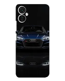Чохол для TECNO Spark 9 Pro з картинкою «Audi — нічне відображення»