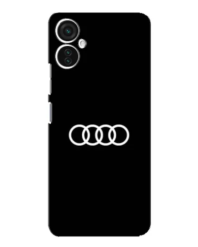 Чохол для TECNO Spark 9 Pro з картинкою «Audi White Logo» Чохол для TECNO Spark 9 Pro з картинкою «Audi White Logo»