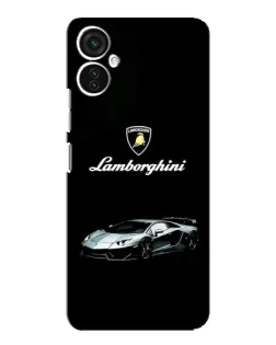 Чохол для TECNO Spark 9 Pro з картинкою «Логотип Lamborghini класика»
