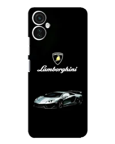 Чохол для TECNO Spark 9 Pro з картинкою «Логотип Lamborghini класика»