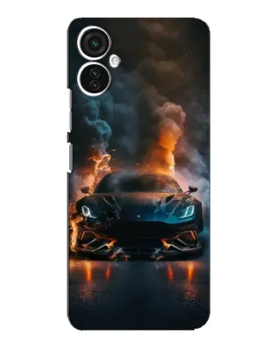 Чохол для TECNO Spark 9 Pro з картинкою «Lamborghini димна естетика»