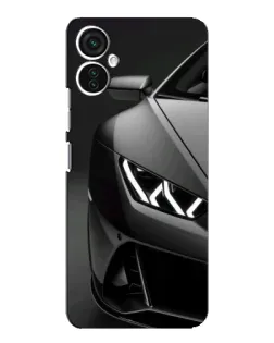 Чохол для TECNO Spark 9 Pro з картинкою «Lamborghini фари деталізація»