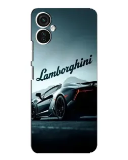 Чохол для TECNO Spark 9 Pro з картинкою «Класичний Lamborghini надпис»
