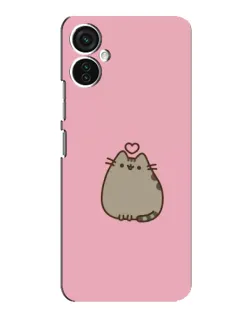 Чехол для TECNO Spark 9 Pro с картинкой «Pusheen сердце»