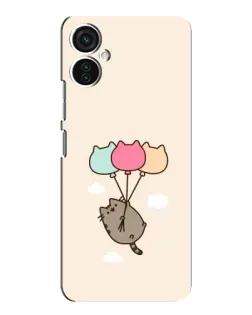 Чехол для TECNO Spark 9 Pro с картинкой «Пушин на шариках»