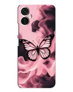 Чохол для TECNO Spark 9 Pro з картинкою «Метелик у диму» Чохол для TECNO Spark 9 Pro з картинкою «Метелик у диму»