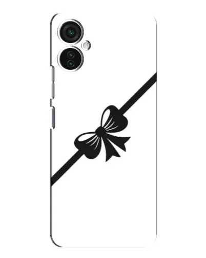 Чехол для TECNO Spark 9 Pro с картинкой «Диагональный бант»