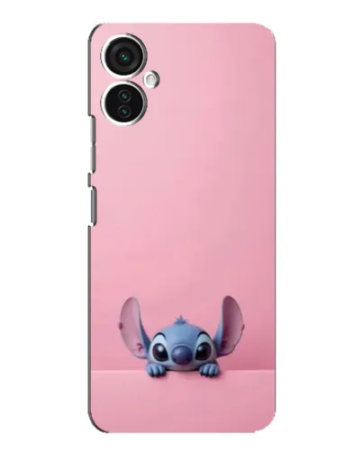 Чехол для TECNO Spark 9 Pro с картинкой «Stitch выглядывает»