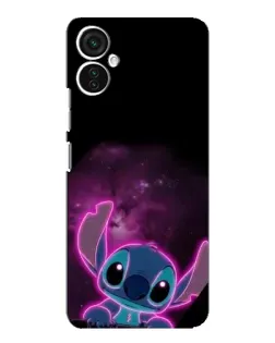 Чехол для TECNO Spark 9 Pro с картинкой «Неоновый Stitch» Чехол для TECNO Spark 9 Pro с картинкой «Неоновый Stitch»
