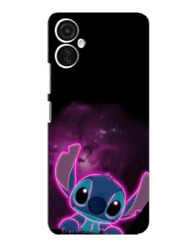 Чехол для TECNO Spark 9 Pro с картинкой «Неоновый Stitch»