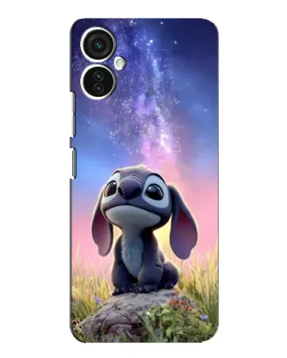 Чехол для TECNO Spark 9 Pro с картинкой «Стич на рассвете»