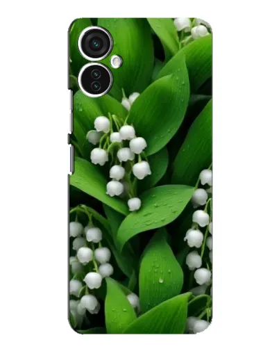 Чохол для TECNO Spark 9 Pro з картинкою «Конвалії в зелені»
