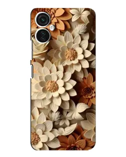 Чохол для TECNO Spark 9 Pro з картинкою «Бежевий флористичний декор» Чохол для TECNO Spark 9 Pro з картинкою «Бежевий флористичний декор»