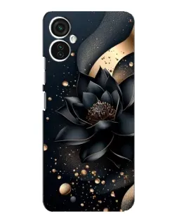 Чохол для TECNO Spark 9 Pro з картинкою «Чорний лотос» Чохол для TECNO Spark 9 Pro з картинкою «Чорний лотос»