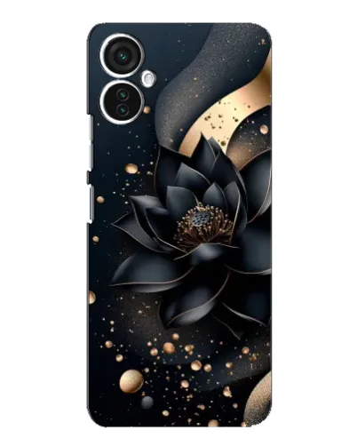 Чохол для TECNO Spark 9 Pro з картинкою «Чорний лотос»
