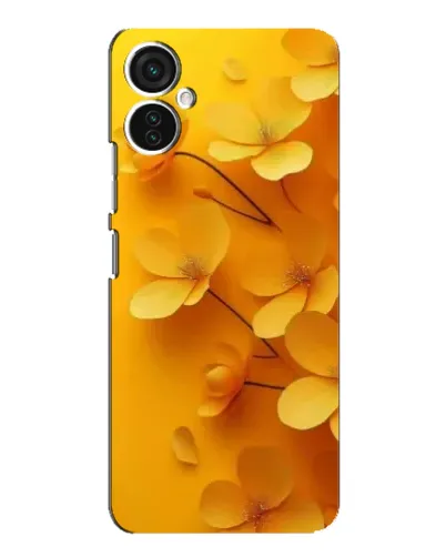 Чохол для TECNO Spark 9 Pro з картинкою «Золоті пелюстки»