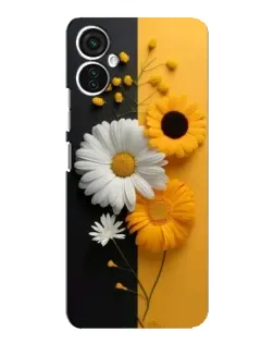 Чохол для TECNO Spark 9 Pro з картинкою «Соняшник та ромашка» Чохол для TECNO Spark 9 Pro з картинкою «Соняшник та ромашка»