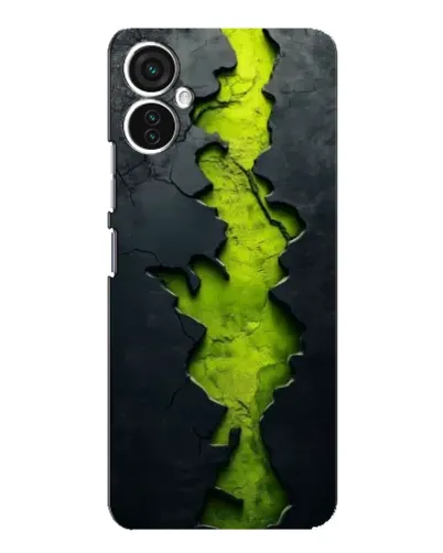 Чохол для TECNO Spark 9 Pro з картинкою «Салатовий розлом скелі» Чохол для TECNO Spark 9 Pro з картинкою «Салатовий розлом скелі»