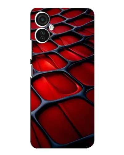 Чохол для TECNO Spark 9 Pro з картинкою «Червона глянцева сітка» Чохол для TECNO Spark 9 Pro з картинкою «Червона глянцева сітка»