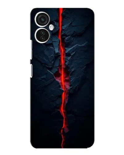 Чохол для TECNO Spark 9 Pro з картинкою «Червона лавова тріщина» Чохол для TECNO Spark 9 Pro з картинкою «Червона лавова тріщина»