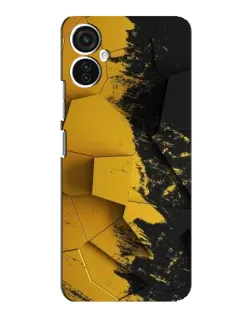 Чохол для TECNO Spark 9 Pro з картинкою «Золоті уламки геометрії»