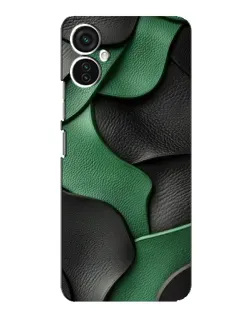 Чохол для TECNO Spark 9 Pro з картинкою «Зелені шкіряні хвилі»