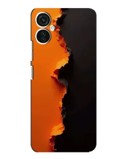 Чохол для TECNO Spark 9 Pro з картинкою «Помаранчевий розлом»