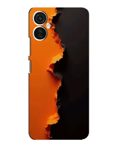 Чохол для TECNO Spark 9 Pro з картинкою «Помаранчевий розлом» Чохол для TECNO Spark 9 Pro з картинкою «Помаранчевий розлом»