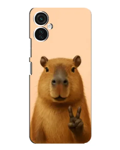 Чохол для TECNO Spark 9 Pro з картинкою «Капібара вікторія»