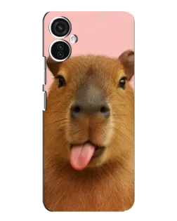 Чохол для TECNO Spark 9 Pro з картинкою «Капібара з язиком»