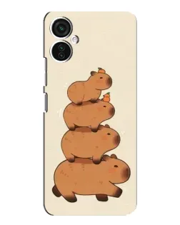 Чохол для TECNO Spark 9 Pro з картинкою «Вежа з капібар»