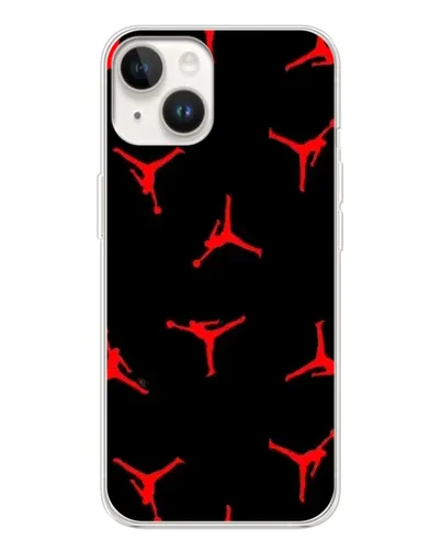 Чохол для TECNO Spark Go 1 з картинкою «Jordan Red Pattern»