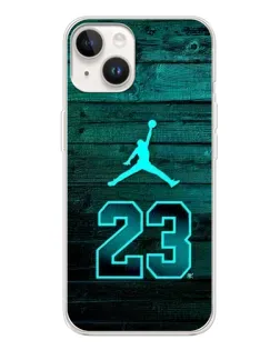 Чохол для TECNO Spark Go 1 з картинкою «Jordan Cyan 23»