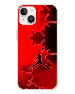 Чохол для TECNO Spark Go 1 з картинкою «Jordan Red Smoke»
