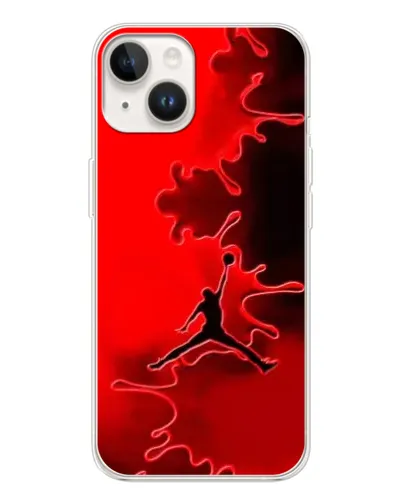 Чохол для TECNO Spark Go 1 з картинкою «Jordan Red Smoke»