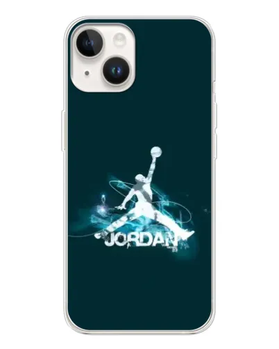 Чохол для TECNO Spark Go 1 з картинкою «Jordan Blue Fire»