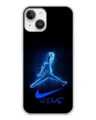 Чохол для TECNO Spark Go 1 з картинкою «Jordan Neon Blue»