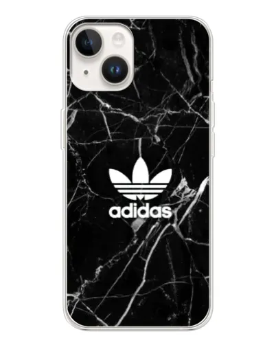 Чехол для TECNO Spark Go 1 с картинкой «Белый мрамор Adidas»